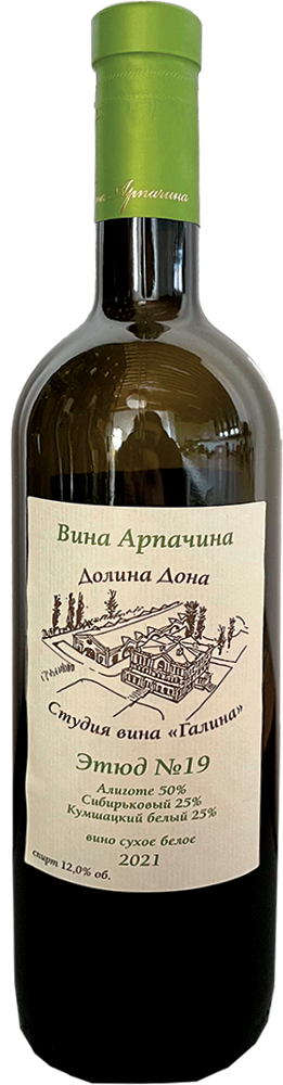 Вина Арпачина. Этюд №19